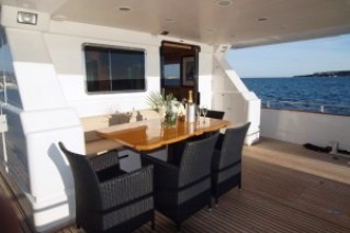 Noon Tease -  Aft Deck